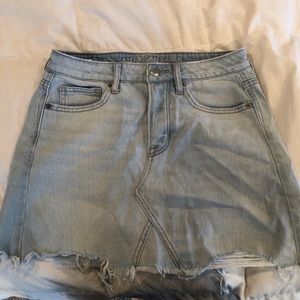 American eagle denim skirt
